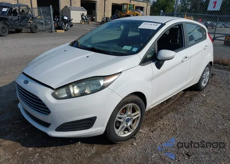 2017 Ford Fiesta Se из США, поврежденный, VIN 3FADP4EJXHM129173